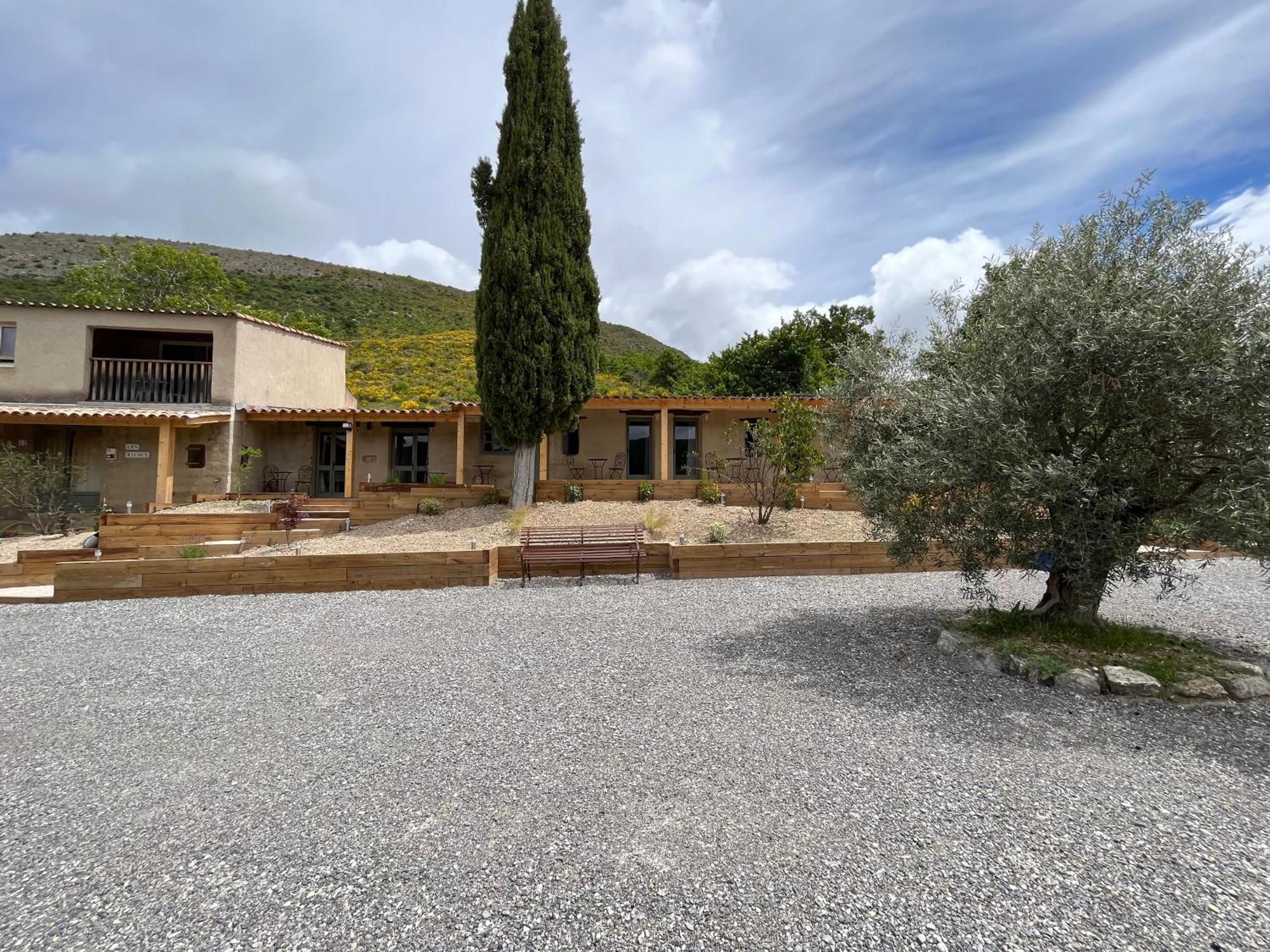 Les Ricoux Appartement Montfroc Buitenkant foto